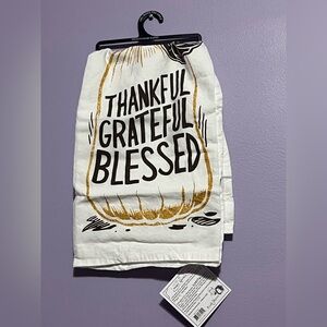 Primitives by Kathy White and Gold Kitchen Towel